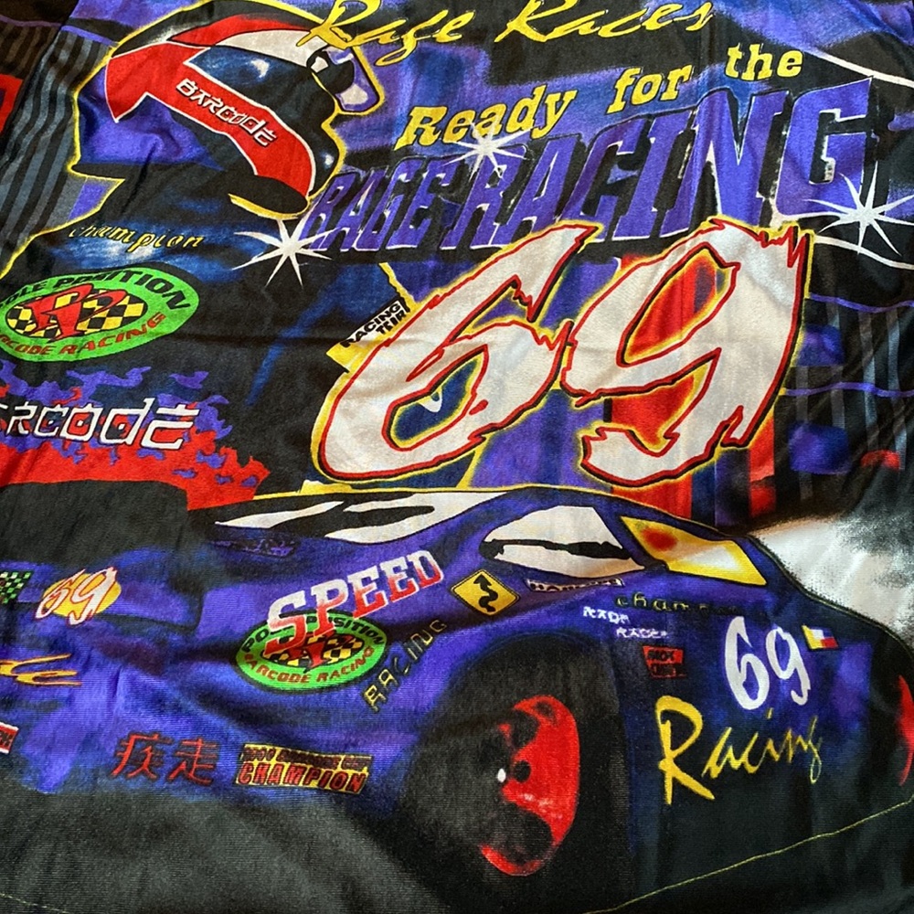 Barcode Speed Racing 69 Road Rage Racer Shirt - Picture 9 of 13